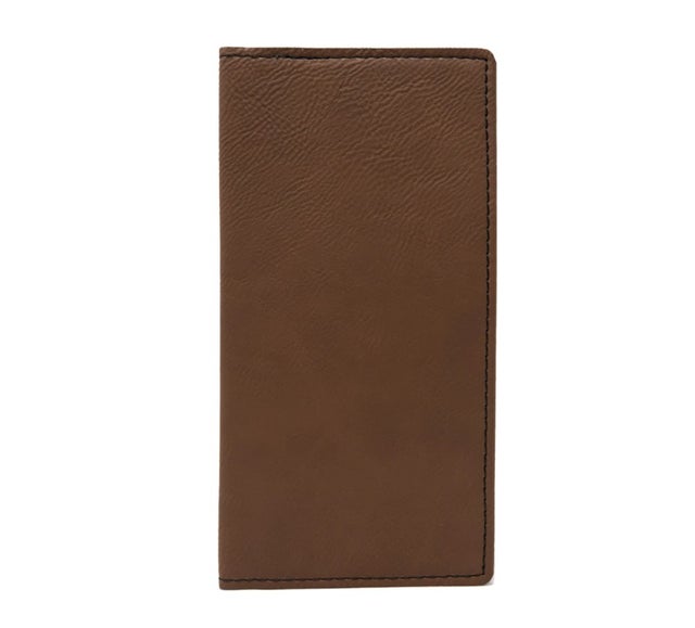 Tumi checkbook cover top